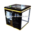 Black Rubik's Cube Prize Redemption Crane Machine